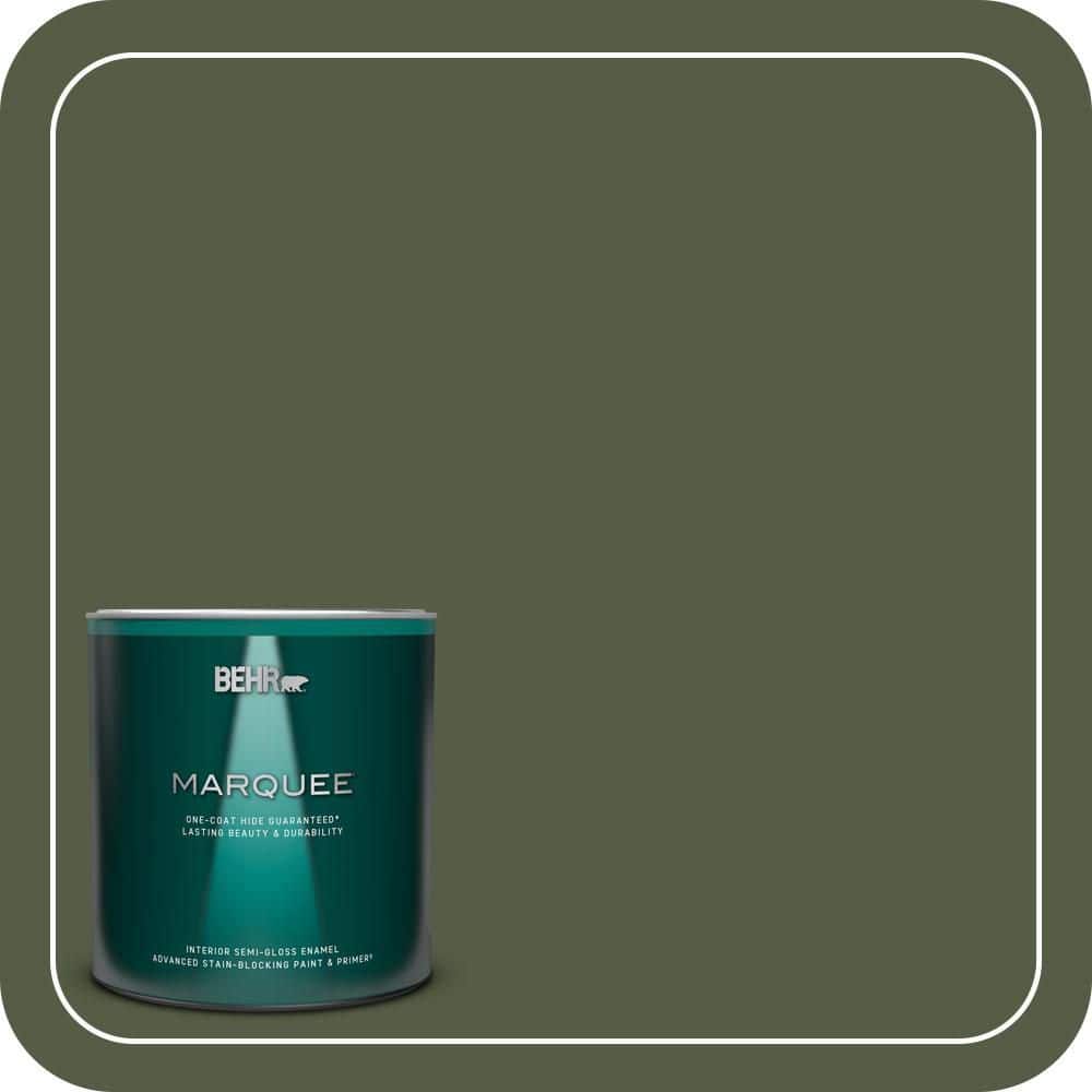 1 qt. #420F-7 Forest Ridge Semi-Gloss Enamel Interior Paint & Primer product image for price tracking