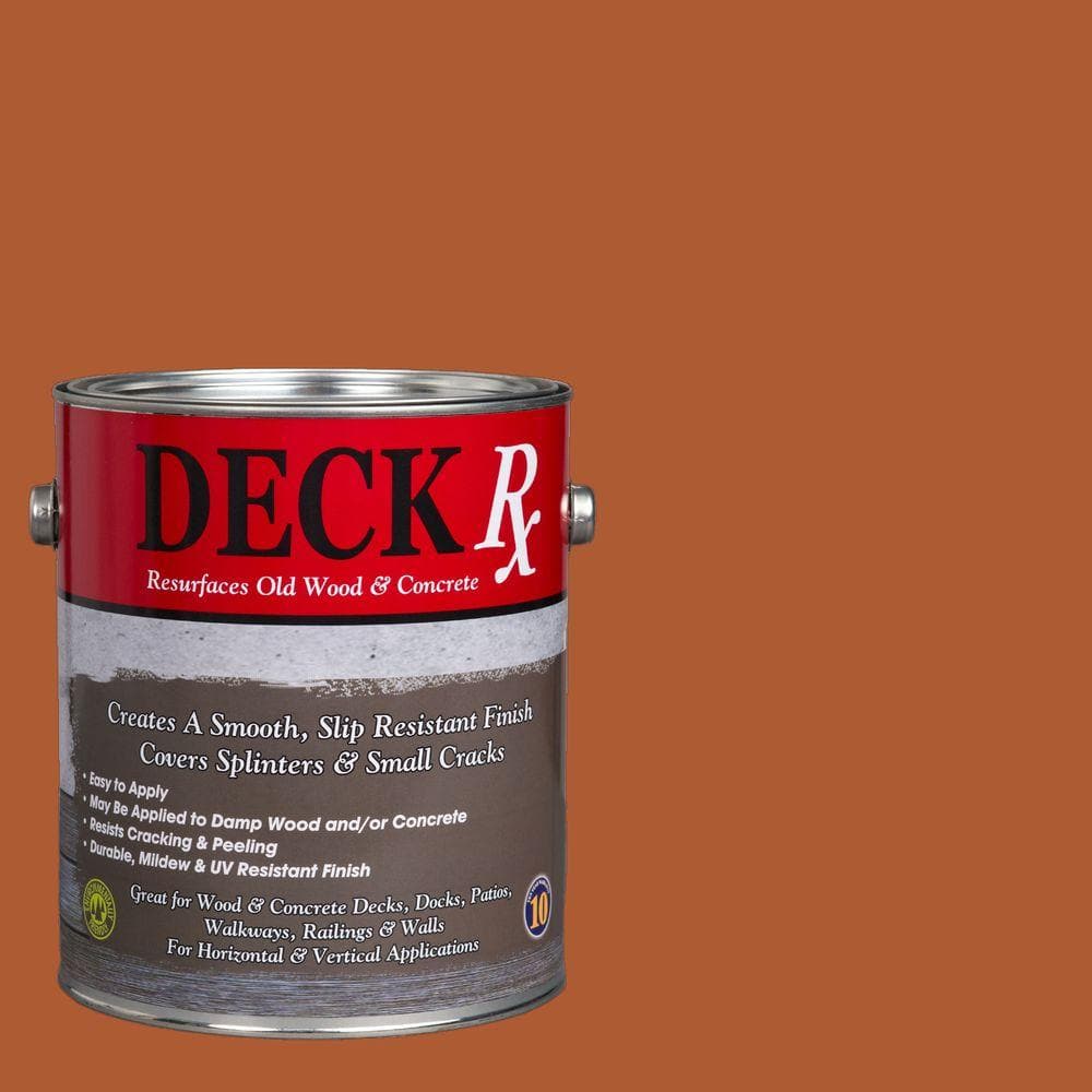 Deck Rx 1 gal. Cedar Wood and Concrete Exterior Resurfacer