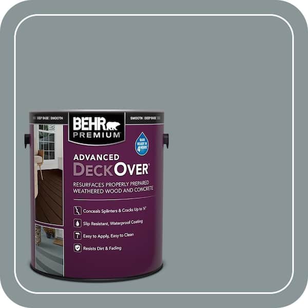 1 gal. #SC-119 Colony Blue Smooth Solid Color Exterior Wood and Concrete Coating