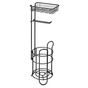 Hoiicco Bathroom Shelves with Wire Storage Basket, Floating