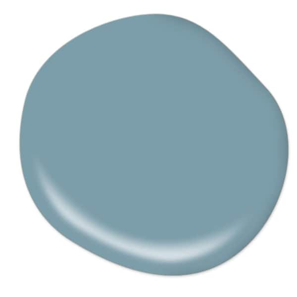 BEHR MARQUEE 1 gal. #S490-4 Yacht Blue One-Coat Hide Matte Interior Paint &  Primer 145401 - The Home Depot