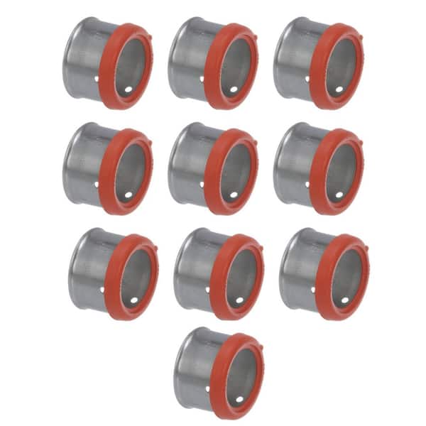 Viega PureFlow 1 in. Press Stainless Steel Sleeve (10-Pack)