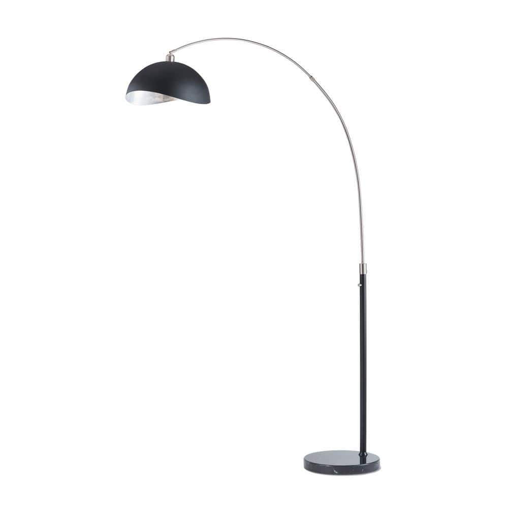 NOVA of California Luna Bella 89 in. Brushed Nickel Arc Lamp