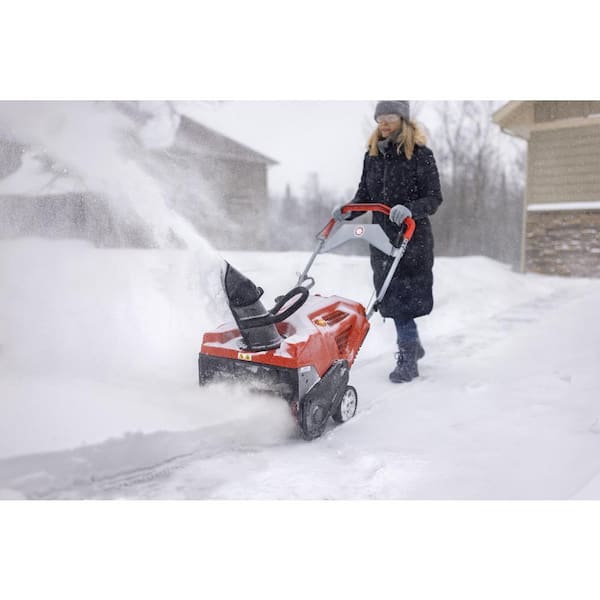 Troy-Bilt Squall 208E Squall 21 in. 208 cc Electric Start Single-Stage Gas Snow Blower with E-Z Chute Control - 2
