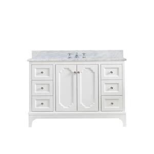 Water Creation Madison 30 in. W x 21.5 in. D Bath Vanity in Glacial ...