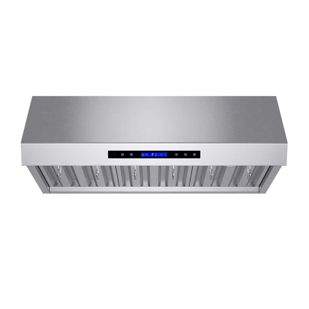 Forno Palazzo 36 in. Ducted Wall Mounted Range Hood in Stainless Steel, 500 CFM