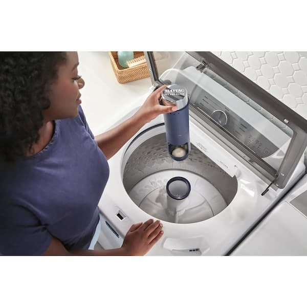 Maytag Performance Series 3.5 cu. ft. High-Efficiency Front Load Washer in  Lunar Silver MHWE251YL - The Home Depot
