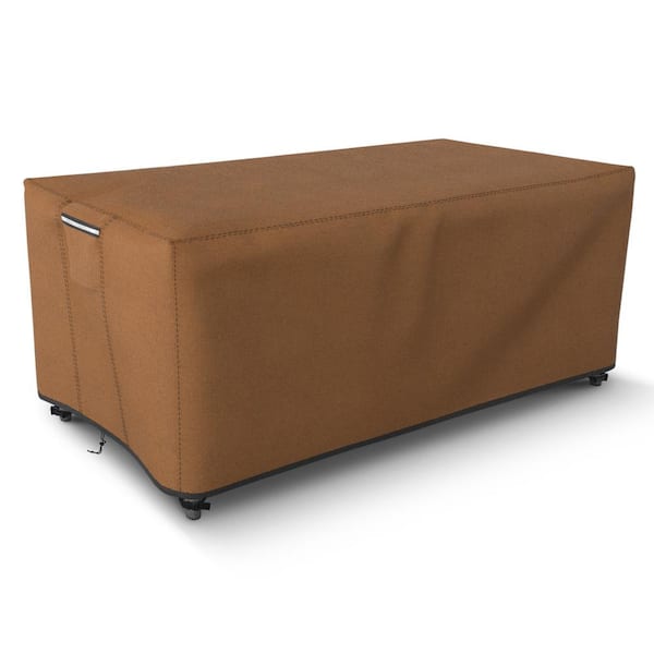 Gasadar Durable Waterproof 65 in. L x 28 in. W x 30 in. H Brown Patio Table and Chair Set Cover Outdoor Furniture Cover