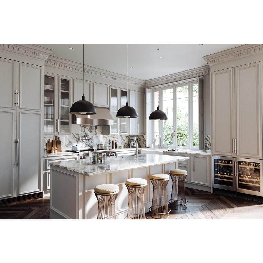 Polished Nickel Brass Deck Mounted Kitchen Faucet with Pull-out Spray