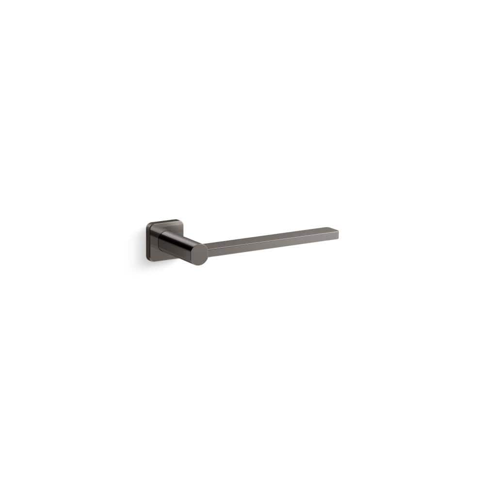 Parallel 9.5 in. Wall Mounted Towel Bar in Vibrant Titanium price history on PriceWatchPro