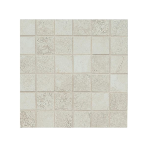 Legend Moka 2 in. Square 12 in. x 12 in. x 0.38 in. Matte Porcelain Mesh-Mounted Mosaic Tile (8 sq. ft./Case)