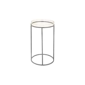 Clear Acrylic Round Tray Table
