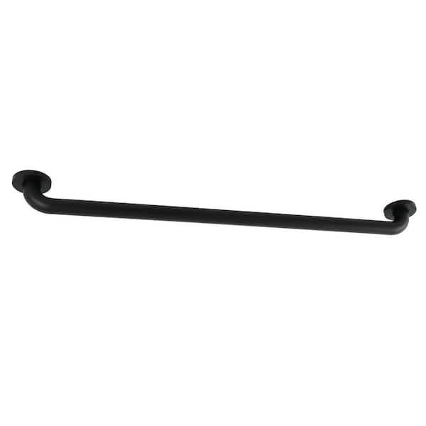 Kingston Brass Silver Sage 32 in. x 1-1/4 in. Grab Bar in Matte Black