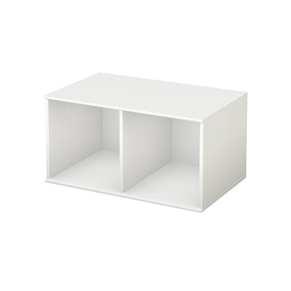 South Shore Stor It Open Storage Base in Pure White
