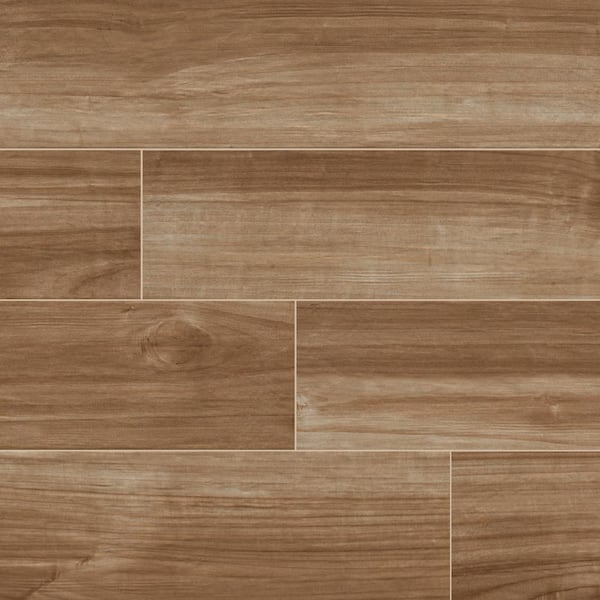 MSI Havenwood Saddle 8 in. x 36 in. Matte Porcelain Wood Look Floor and Wall Tile (448 sq. ft./Pallet)