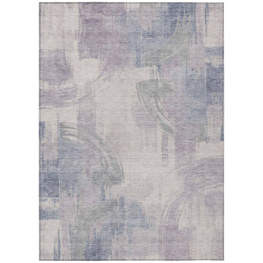 Chantille Machine Washable Indoor/Outdoor Abstract ACN2948 Lavender 5 ft. x 7 ft. 6 in. Area Rug price history on PriceWatchPro