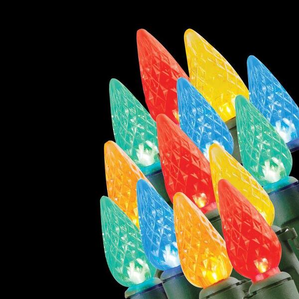 Home Accents Holiday 20-Light Battery Operated LED Multi-Color C3 Light Set