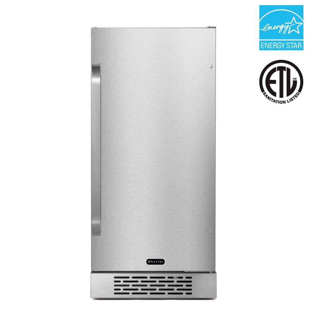 Whynter 3.0 cu. ft. Indoor and Outdoor Refrigerator in Stainless Steel, Silver