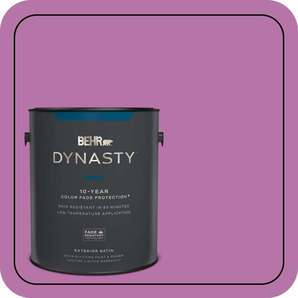 1 gal. #P110-5A Eccentric Magenta Satin Enamel Exterior Stain-Blocking Paint & Primer price history on PriceWatchPro