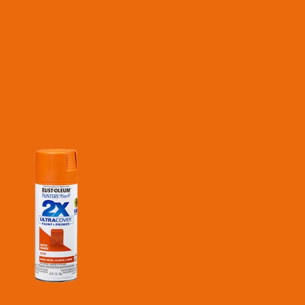 Rust-Oleum Painter's Touch 2X 12 oz. Satin Rustic Orange General Purpose Spray Paint