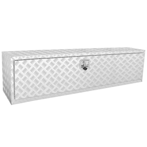 60 in. x 17 in. x 18 in. Underbody Truck Tool Box Aluminum Pickup Storage Box with Keys T-Handle Latch for Truck Trailer