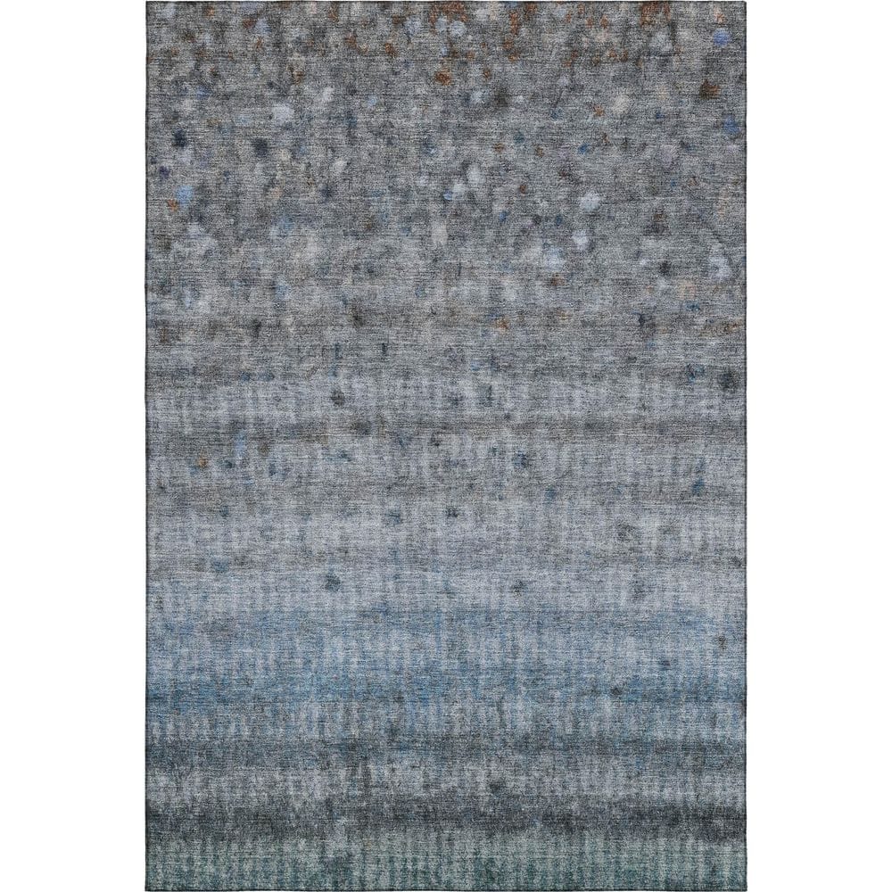 Mayfield Premium Machine Washable Abstract AMF2315 Blue 5 ft. x 7 ft. 6 in. Area Rug price history on PriceWatchPro
