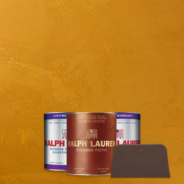 Ralph Lauren 1 qt. Golden Agate Copper Polished Patina Interior Specialty Paint Kit