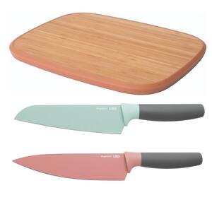 Leo 3-Piece Knife and Cutting Board Set