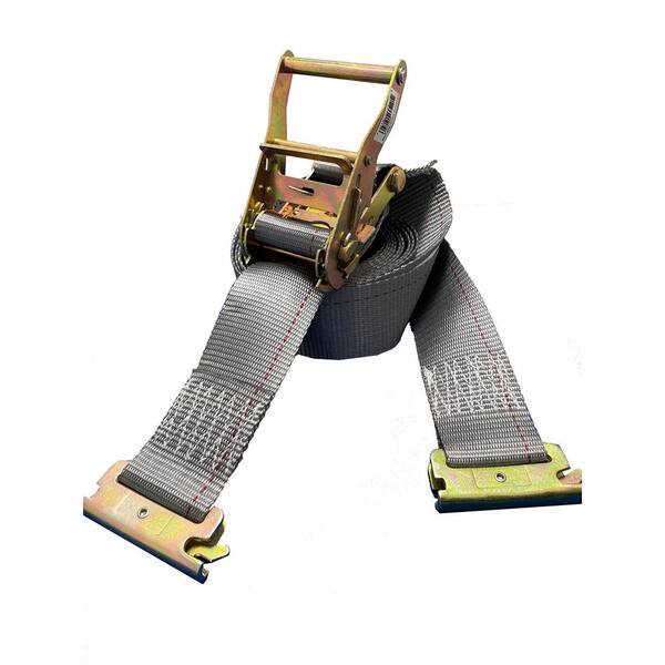 Keeper 1-3/4" X 15' Ratchet Tie-Down With E-Track - 1,333 Lbs Capacity For Cargo Securing