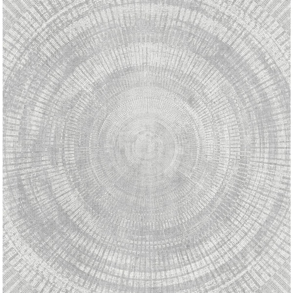 A-Street Prints Lalit Neutral Medallion Neutral Wallpaper Sample