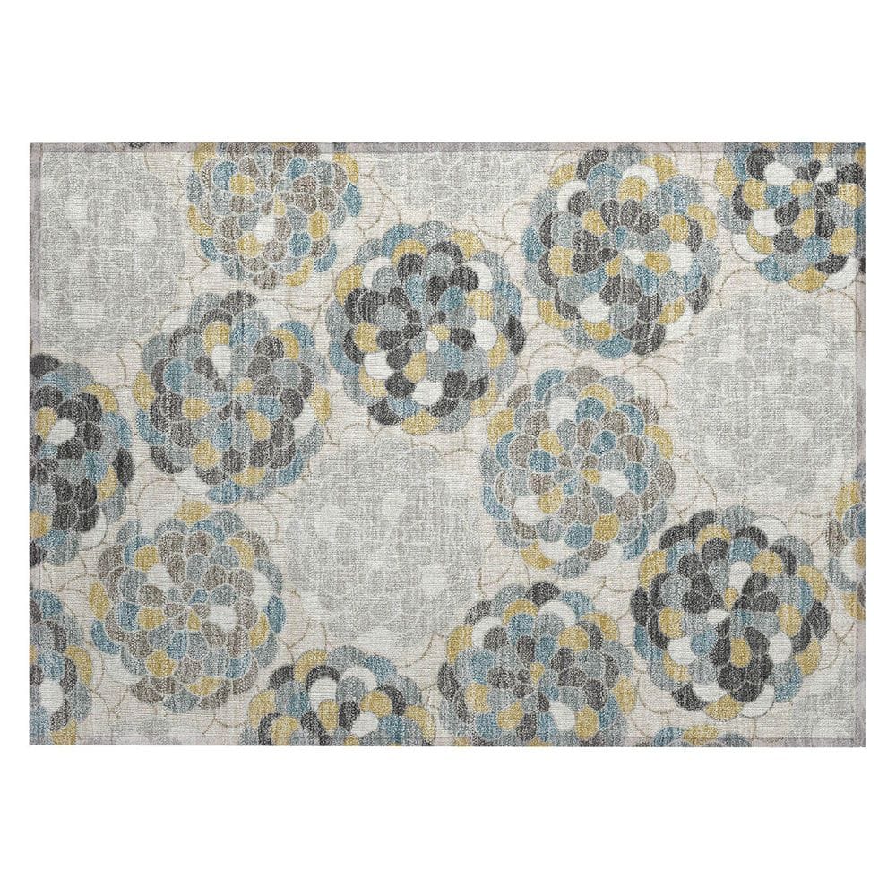 Chantille Machine Washable Indoor/Outdoor Abstract ACN2466 Ivory 2 ft. x 3 ft. Accent Rug price history on PriceWatchPro