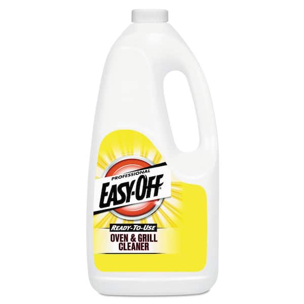 Professional EASY-OFF 2 Qt. Ready-to-Use Oven and Grill Cleaner, Liquid Bottle, (6/Carton)