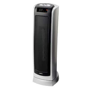 Tower 1500-Watt 23 in. Electric Ceramic Oscillating Space Heater with Digital Display and Remote Control