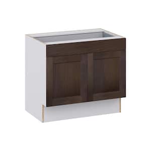 Lincoln Chestnut Solid Wood Assembled 36 in. W x 32.5 in. H x 23.75 in. D Accessible ADA Base Cabinet with 1 Drawer