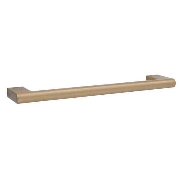 Vail 6 in. (152 mm) Center-to-Center Modern Champagne Bronze Bar Drawer Pull