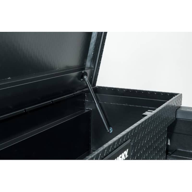 71.36 in. Matte Black Aluminum Full Size Crossbed Truck Tool Box