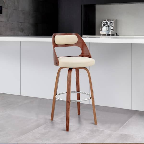 https://images.thdstatic.com/productImages/99e257ae-0a96-43c6-8221-bc6f5cdb6906/svn/cream-walnut-armen-living-bar-stools-lcjubawacr30-31_600.jpg