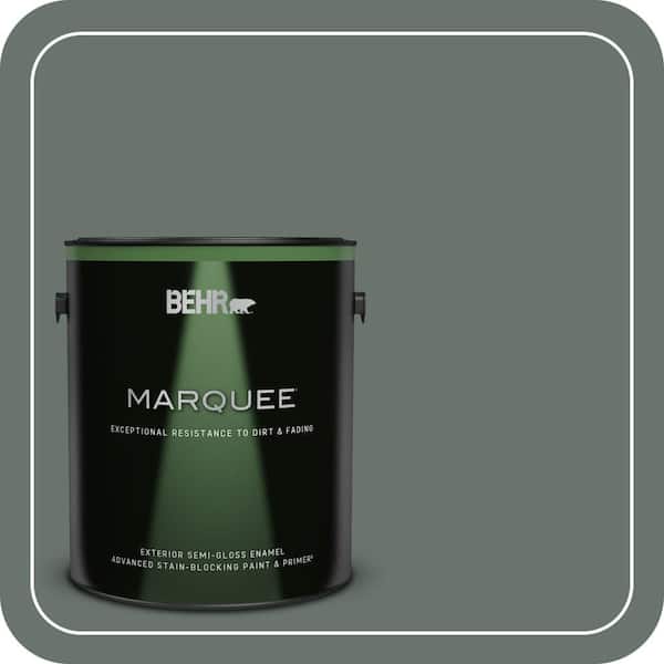 BEHR MARQUEE 1 gal. #PPU12-18 Heritage Park Semi-Gloss Enamel Exterior Paint & Primer