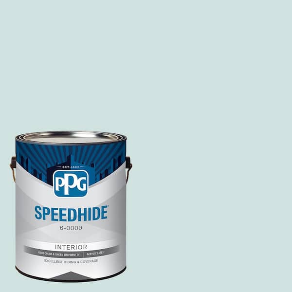 1 gal. PPG1147-2 Mountain Dew Satin Interior Paint