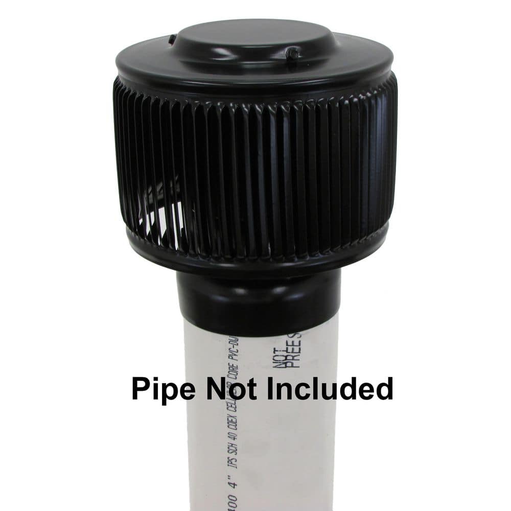 UPC 843951009223 product image for 4 in. Dia Aura PVC Vent Cap Exhaust with Adapter for Schedule 40 or Schedule 80  | upcitemdb.com