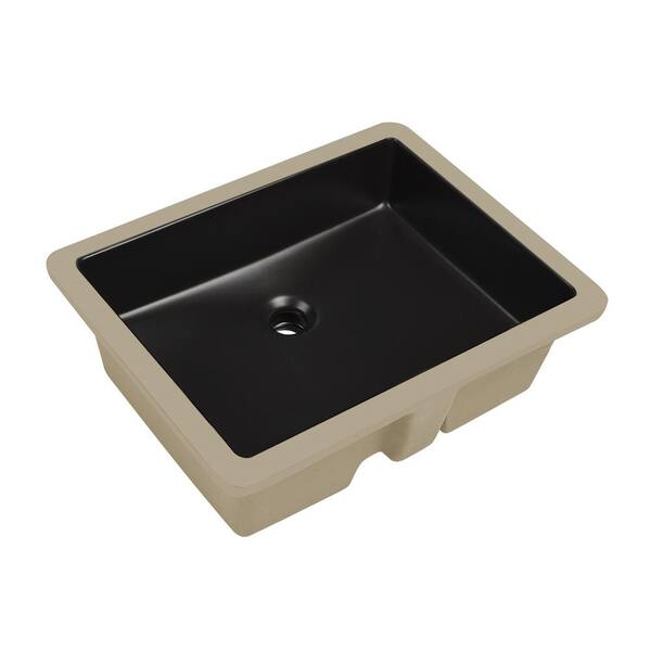 DEERVALLEY Ursa 19.72 in . Rectangular Undermount Bathroom
