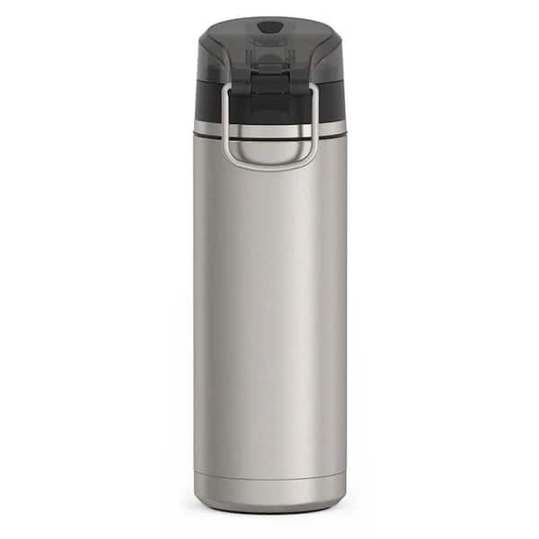Thermos 24 oz. Matte Gray Stainless Steel Water Bottle w