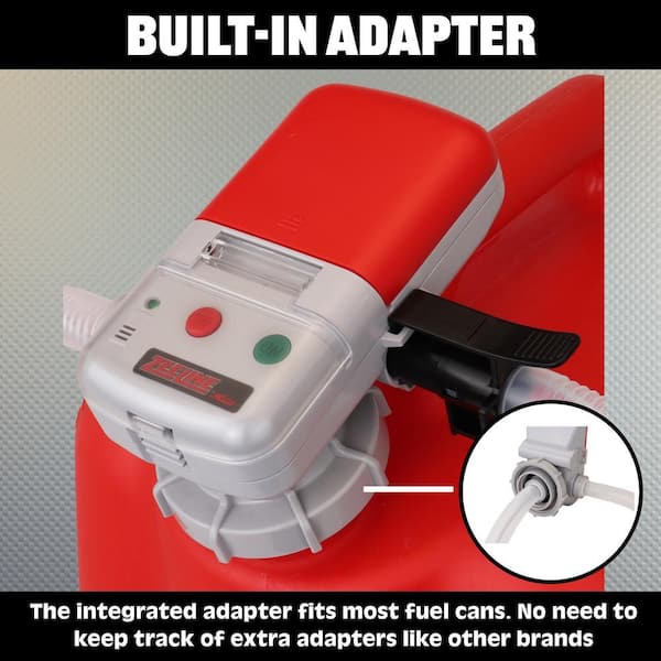 ZEELINE BY MILTON AA Battery Powered Fuel Can Transfer Pump ZE1030