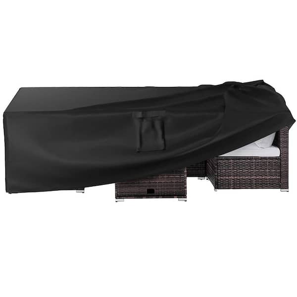 108in. x 82in. x 27. 9in. Patio Furniture Covers Outdoor Cover Waterproof General Purpose Outside Table and Chair Covers
