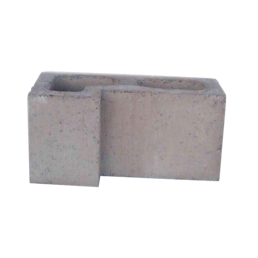 6 In. X 8 In. X 16 In. Concrete Corner L Block 6X8X16 L - The Home Depot