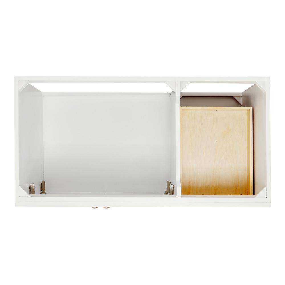White Carrara Marble Top Single Basin Vanity Set