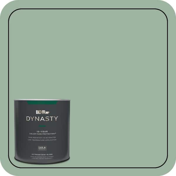 BEHR DYNASTY 1 qt. #S410-4 Copper Patina Semi-Gloss Enamel Exterior Stain-Blocking Paint & Primer