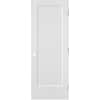 Masonite 30 in. x 80 in. 1 Panel Left-Handed Primed Composite Hollow Core Single Prehung Interior Door 4-9/16 in. Flat Jamb 82925