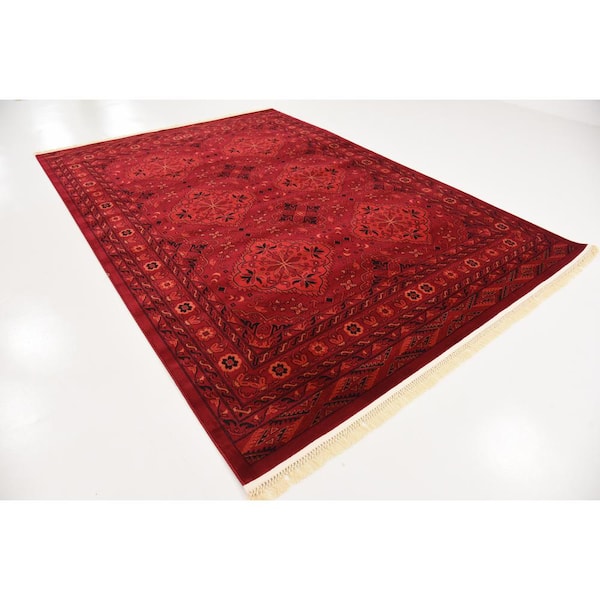 Tekke McKinley Red 7' 0 x 10' 0 Area Rug