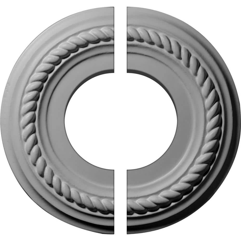7-7/8 in. x 3-1/2 in. x 3/4 in. Small Alexandria Urethane Ceiling Medallion, 2-Piece (Fits Canopies up to 4-5/8 in.) price history on PriceWatchPro